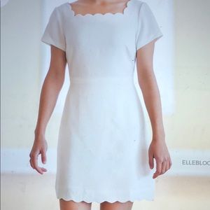 Club Monaco Avaline white dress - never worn